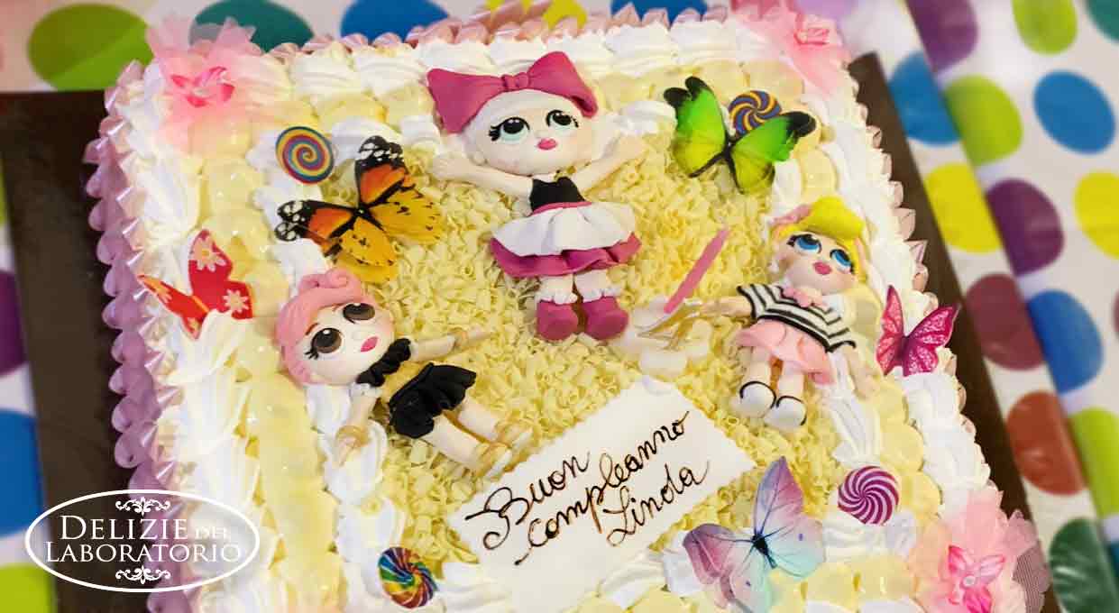 Torta compleanno artigianale cake design lol milano Torta compleanno artigianale cake design lol milano