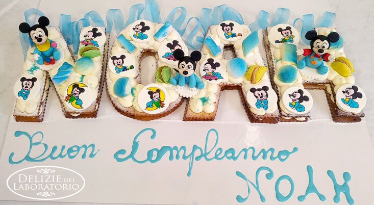 Torta per Compleanno Milano: la Cream Tart Personalizzata di Noah